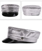 Genuine leather women's captain's cap