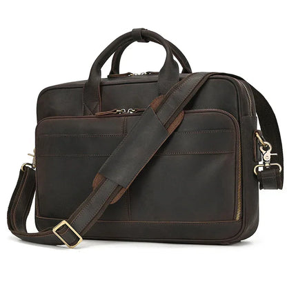 Airline Carry On Trolley Leather Sleeve Briefcase Bag