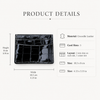 Black Crocodile Leather Card Holder for Men