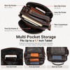Men’s Genuine Leather Crossbody Bag with Tablet Storage