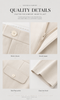 High-waisted casual pants for women with straight drape