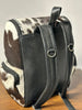 Cowhide Diaper Bag Backpack Real Cow Leather Western Purse