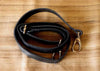 Cowhide Duffle Bag with Tricolor Hair-On Hide and Black Trim