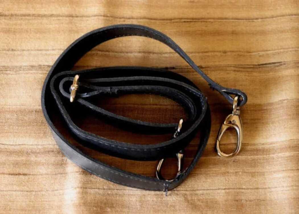 Cowhide Duffle Bag with Tricolor Hair-On Hide and Black Trim