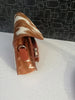 Cowhide Crossbody Purse with Brown and White Hair-On Hide