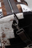cowhide travel bag real leather duffle