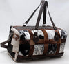 cowhide travel bag real leather duffle