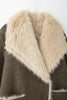Women’s Reversible Faux Fur Long Winter Coat
