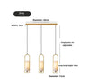 Copper Natural Marble Pendant Lamp Black and Gold