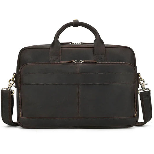 Airline Carry On Trolley Leather Sleeve Briefcase Bag