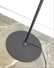 Art Deco Modern Floor Lamp with Angled Disc Shade