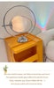 Retro Glass Moon Table Lamp Vintage Orbit Bedside Light
