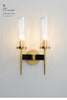 Modern Glass Shade Copper Wall Light Wall-Mounted Sconce