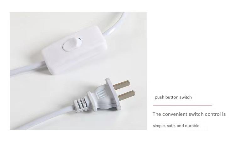 Modern bamboo weaving column floor lamp