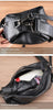 Men’s Full-Grain Cowhide Crossbody Chest Bag