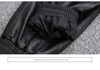 Women’s High Waisted Leather Pants Soft Lined Elastic Cuff Trousers