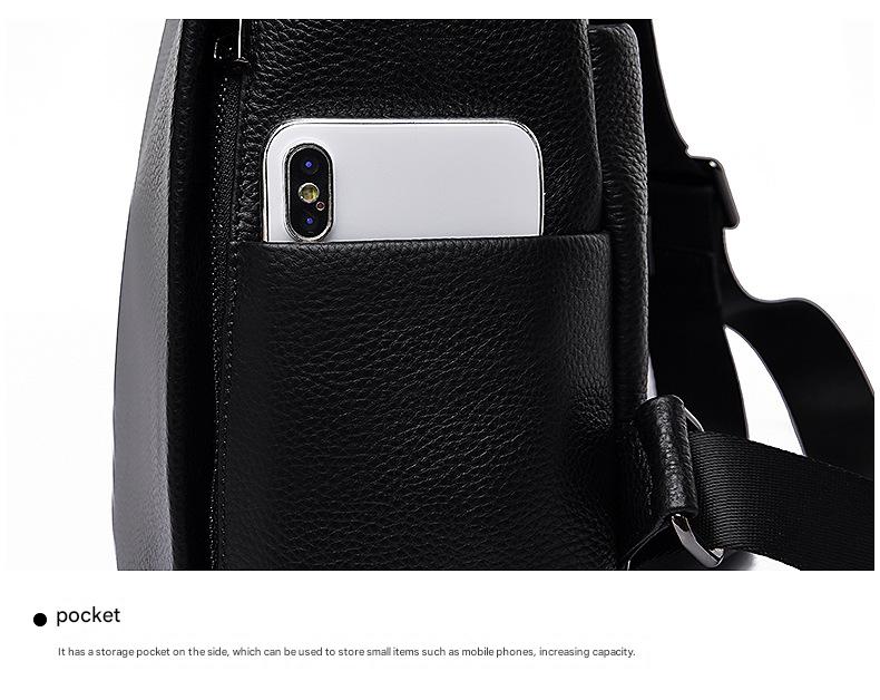 Women’s Black Leather Backpack Bag