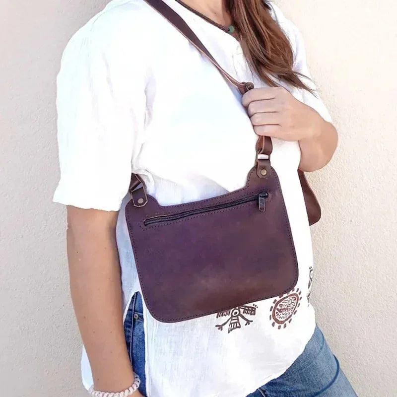 Medieval Leather Shoulder Holster Harness