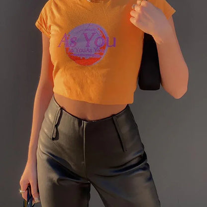 High waist flared faux leather pants