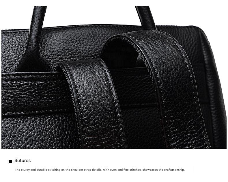 Women’s Black Leather Backpack Bag