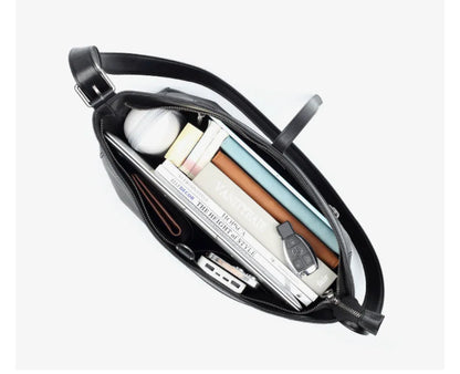 Men’s Genuine Leather Crossbody Messenger Bag