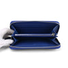 Women's Crocodile Leather Zip Around Long Wallet