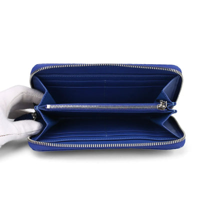 Women's Crocodile Leather Zip Around Long Wallet
