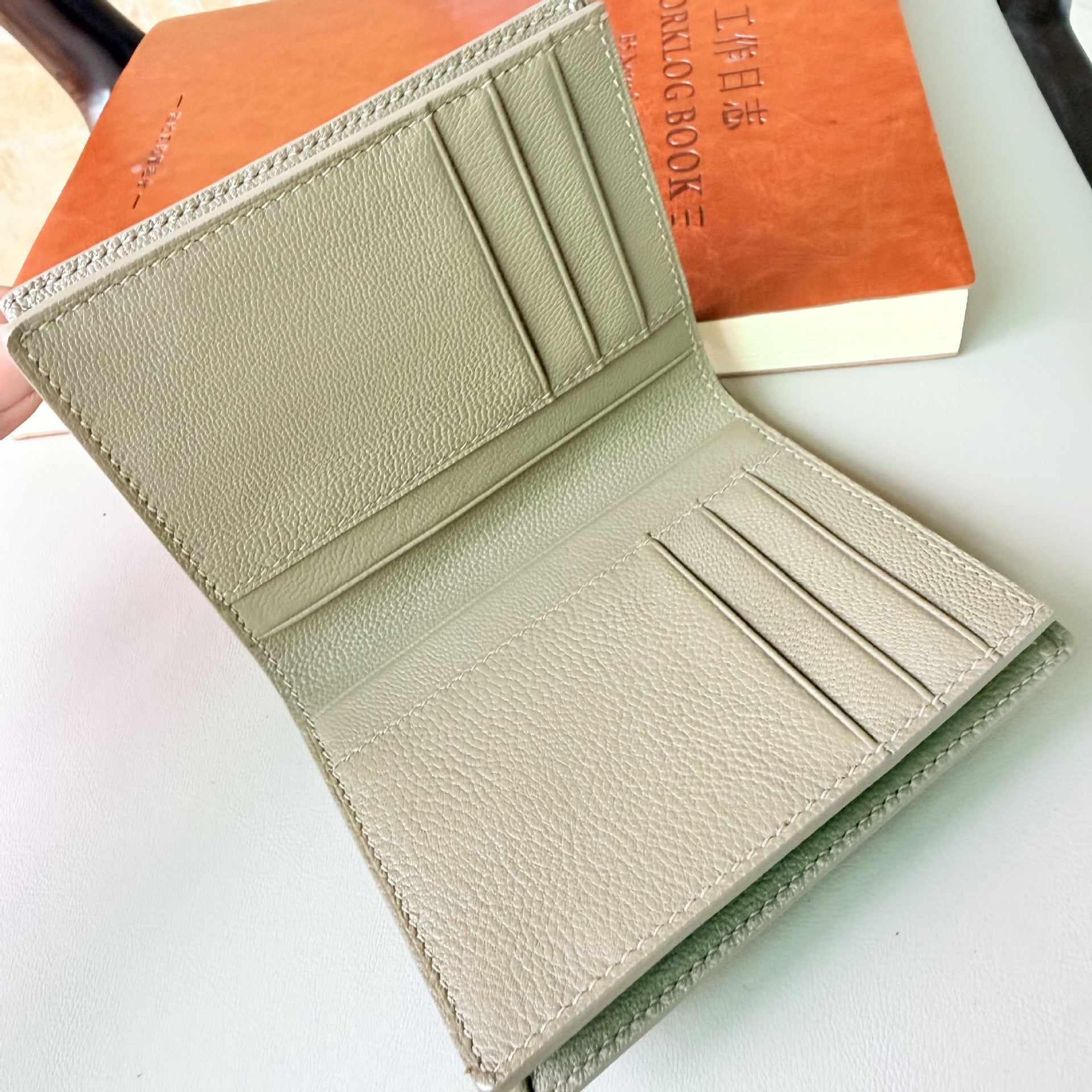 Genuine Crocodile Leather Bifold Wallet for Men