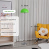 Nordic bauhaus acrylic dome standing floor lamp Green lampshade floor lamp DC Adapter + 3 Colors Changeable (Warm Neutral White)