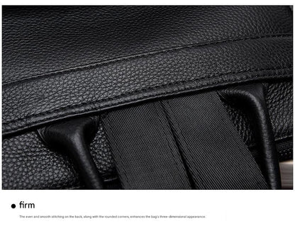 Women’s Black Leather Backpack Bag