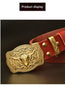 Men’s Western Ox Buckle Full Grain Cowhide Belt
