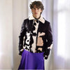 Cow Print Jacket Men Real Hair On Cowhide Western Style