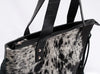 Cowhide Shoulder Purse With Fringes