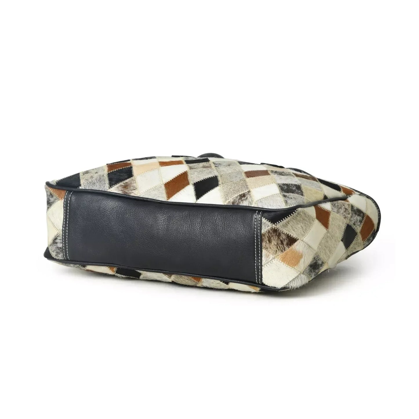 Women’s Hair On Cowhide Patchwork Tote Bag