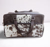 Exotic Cowhide Luggage Bag