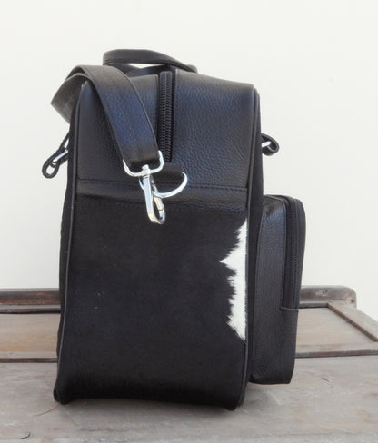 Exotic Cowhide Luggage Bag