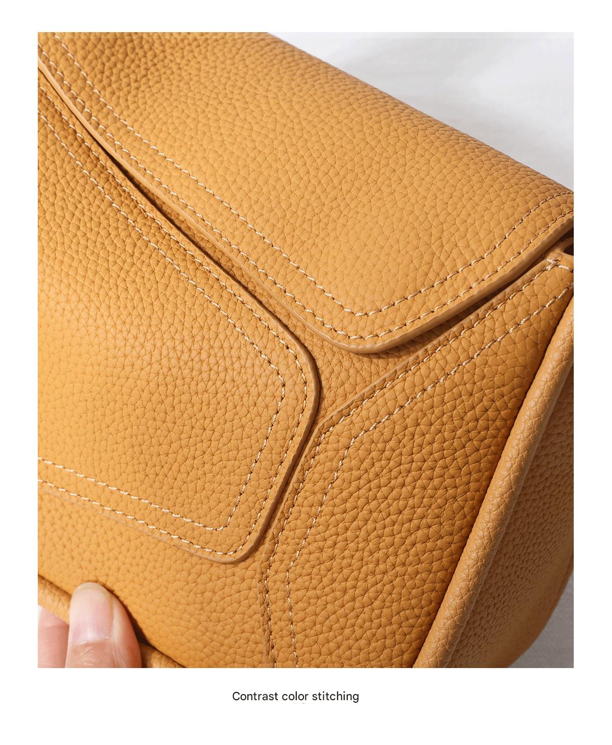 Women’s Leather Shoulder Bag Small Pillow Purse