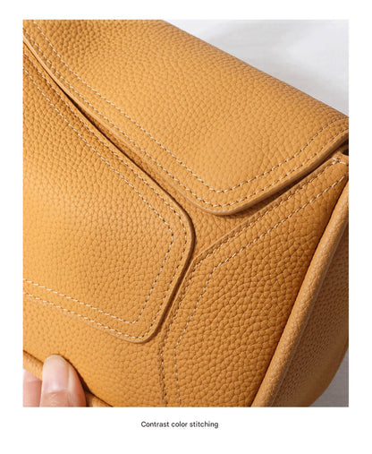 Women’s Leather Shoulder Bag Small Pillow Purse