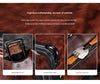 Real Leather Trolley Suitcase Carry-On with Wheels