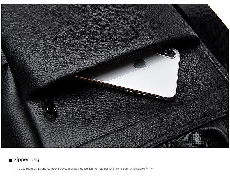 Women’s Black Leather Backpack Bag