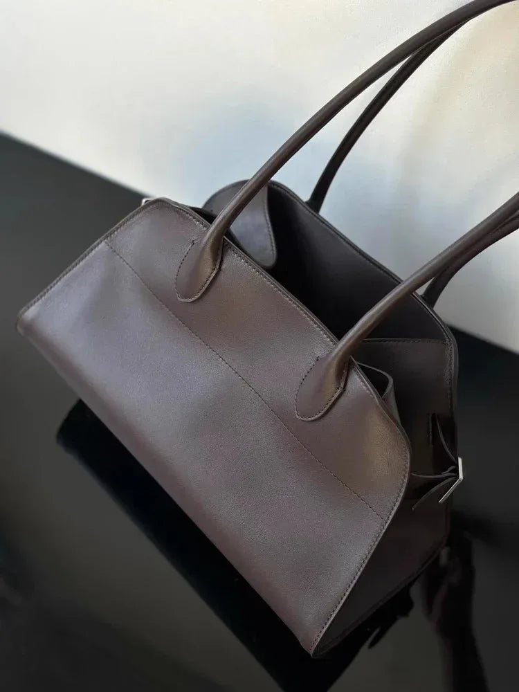 Women’s Large Leather Tote Bag for Work