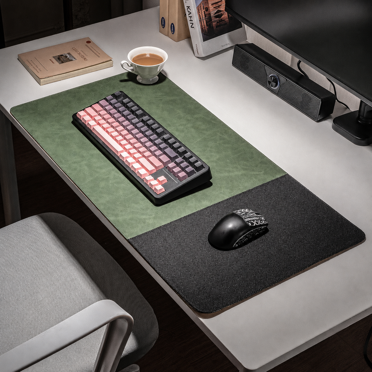 Leather Desk Mat Extra Large Gaming Mouse Pad
