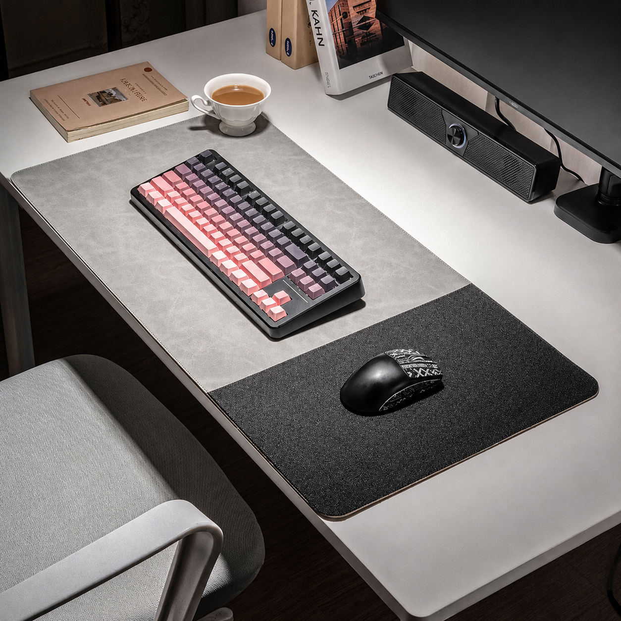 Leather Desk Mat Extra Large Gaming Mouse Pad