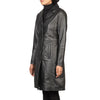 Genuine Leather Ladies Long Coat