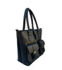 Cowhide Leather Shoulder Bag for Women With Pockets