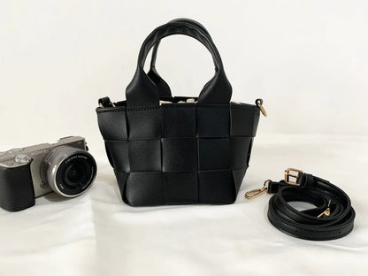 Small Genuine Leather Purse for Women Mini Shoulder Bag