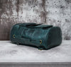 Convertible Leather Backpack Duffle Bag