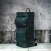 Convertible Leather Backpack Duffle Bag