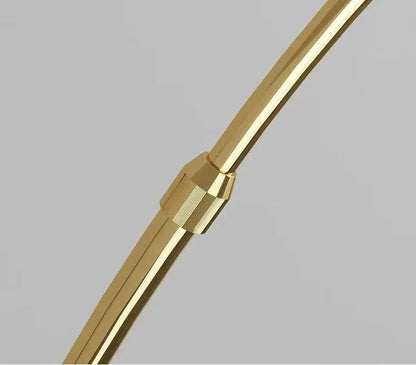 Modern curved arc floor lamp for living rooms