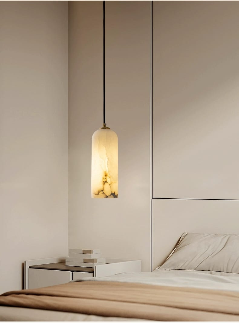 Spanish Natural Marble Pendant Ceiling Light